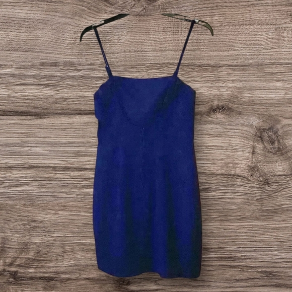Midnight Doll Royal Blue semiformal dress,  Jr Size 7,  NWT - Picture 10 of 10